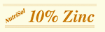 Nutrisol 10% Zinc logo